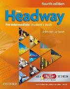 New Headway. Fourth Edition. Pre-Intermediate. Student's Book mit Vokabelliste Englisch-Deutsch