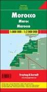 Marokko, Autokarte 1:800.000 - 1:2.000.000, freytag & berndt. 1:800'000